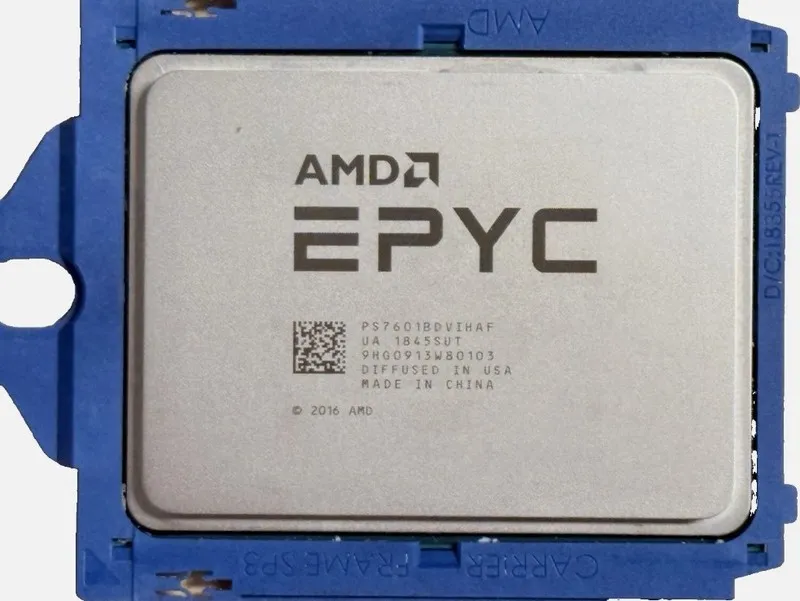 Процессор AMD EPYC 7601 CPU Socket SP3 32 Cores 64 Threads 2.2GHz 64MB L3 Cache 