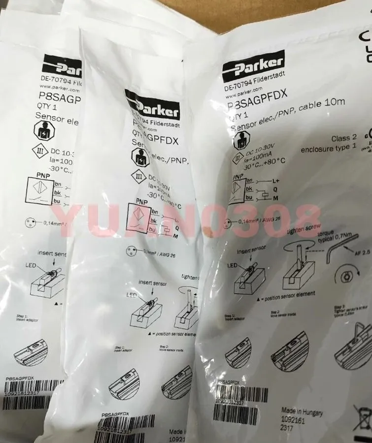 Пневмооборудование Parker P8SAGPFDX pneumatic element