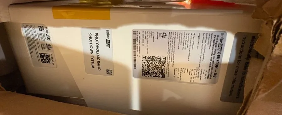 Инвертор SolarEdge SE5700H-US Energy Hub 5.7kW Solar Inverter