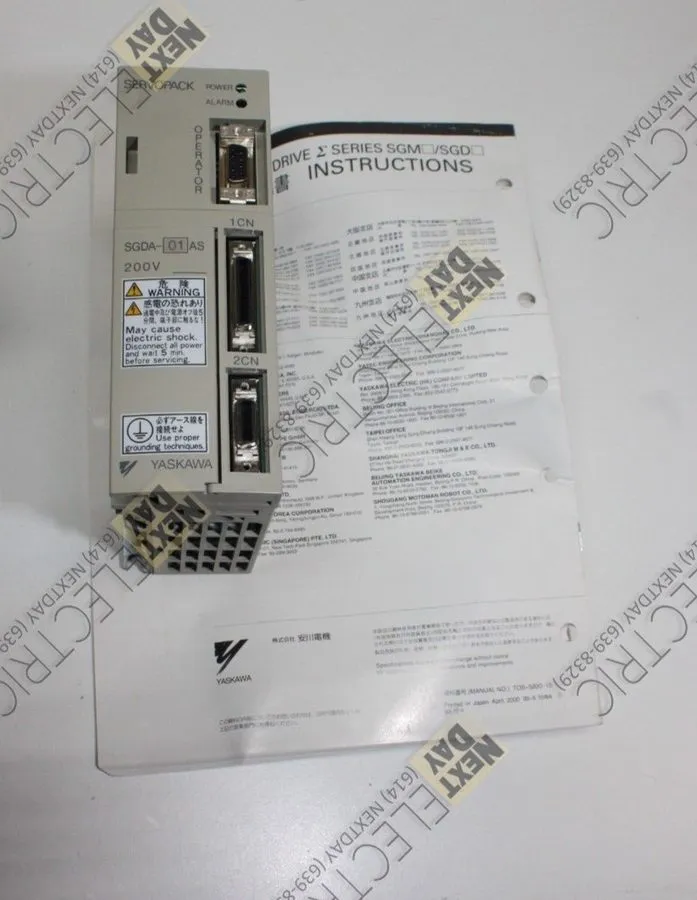 Сервопривод YASKAWA SERVOPACK SGDA-01AS
