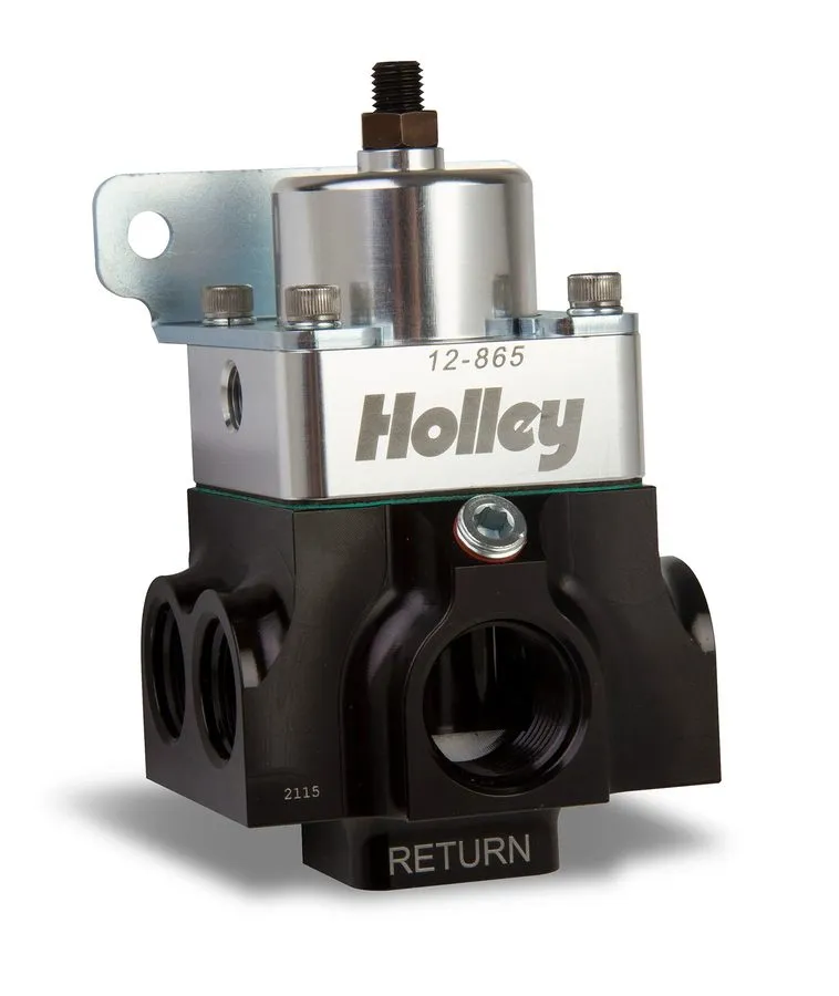Трубопроводная арматура Holley 12-865 4 Port VR Series Fuel Pressure Regulator