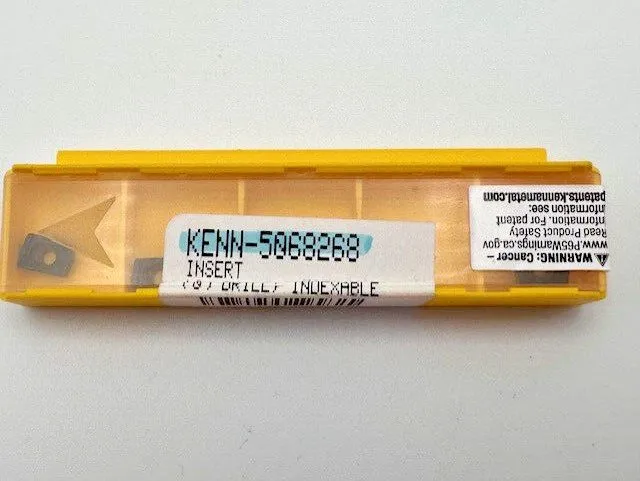 Режущий инструмент Kennametal DFR030204MD Indexable Carbide Drilling Insert KCPK — фото лота 1