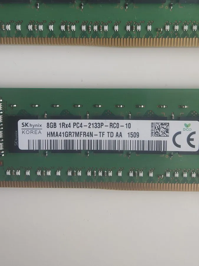 Модуль памяти HMA41GR7MFR4N-TF Hynix 8GB DDR4 Registered ECC PC4-17000 2133Mhz 1