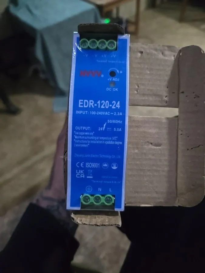 IIoT-устройство EDR-120-24 120W 24VDC 5Amp Industrial DIN Rail Power Supplies 24