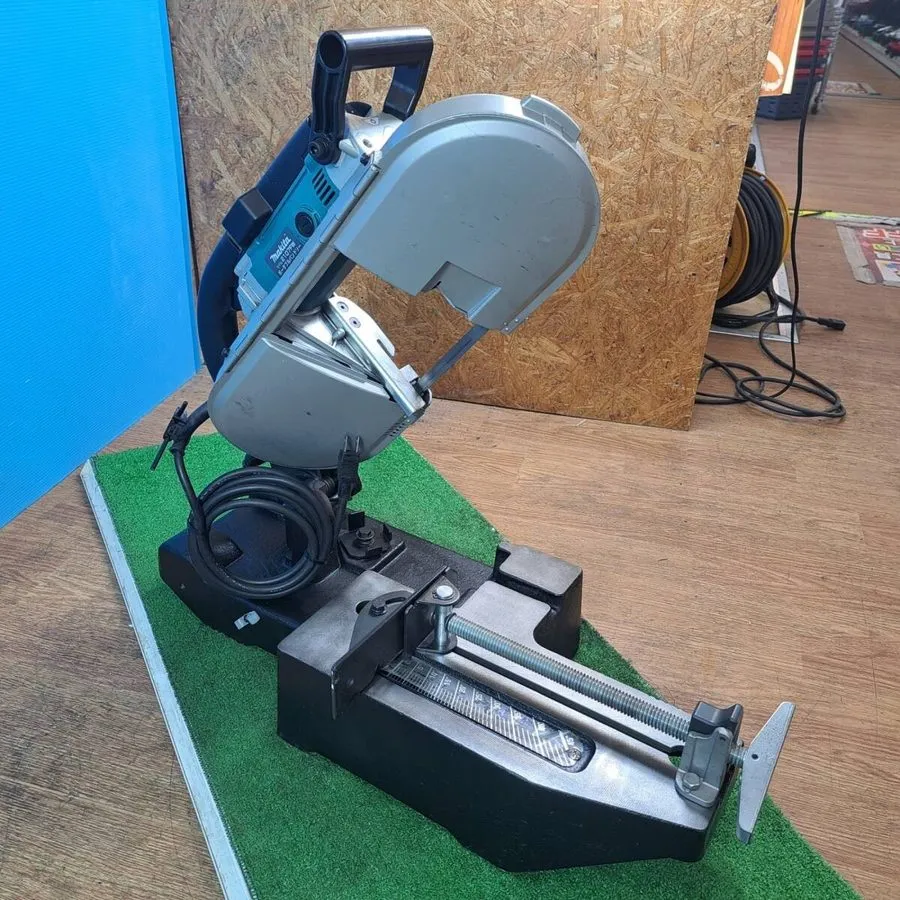 Станочные тиски Makita 2107FW Portable Band Saw Stationary Vise 100V Metal Cut J — фото лота 2