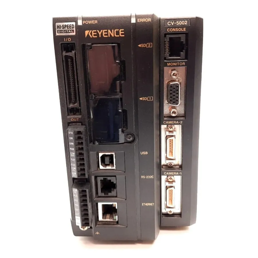 Камера машинного зрения Keyence CV-5002 Digital Image Sensor/Controller, 2x Came — фото лота 1