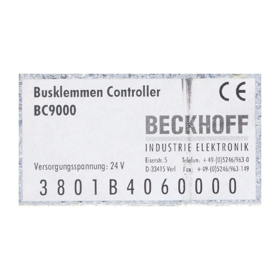 IIoT-устройство Beckhoff BC9000 UMP