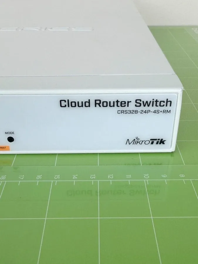 Коммутатор Mikrotik CRS328-24P-4S+RM 24 Port Gigabit Ethernet Router/switch PoE 