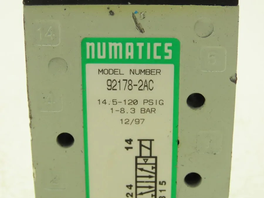 Электромагнитный клапан Numatics L23XA452BP00061 Solenoid Valve 14.5-120PSIG Air