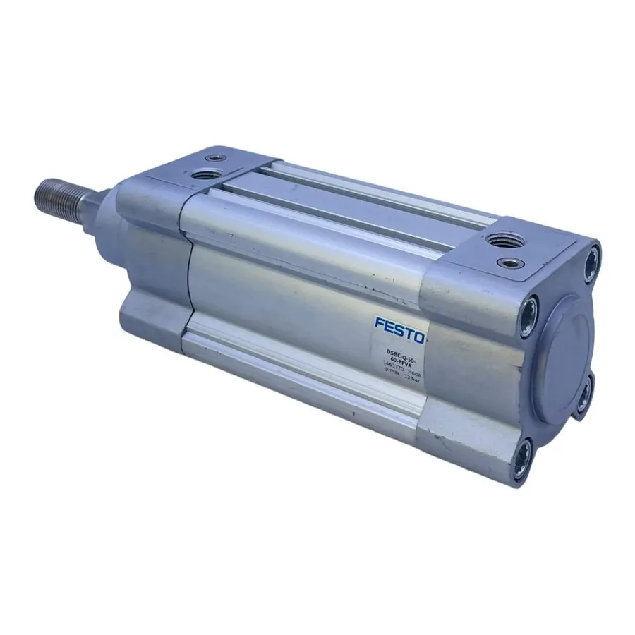 Пневмоцилиндр Festo DSBC-Q-50-60-PPVA Standard Cylinder Pneumatic Cylinder 14637 — фото лота 2