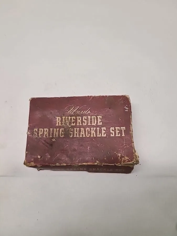 Такелажная скоба Vintage mongomery wards 61-3517 Spring shackle Set 1920S 30S 40 — фото лота 1