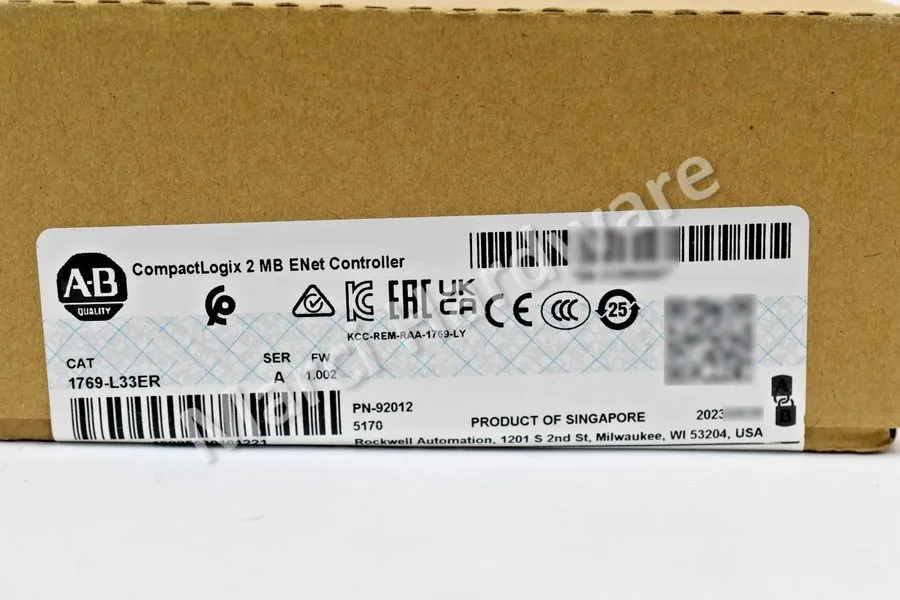 ПЛК AUTHENTIC 2023 SEALED Allen-Bradley 1769-L33ER CompactLogix