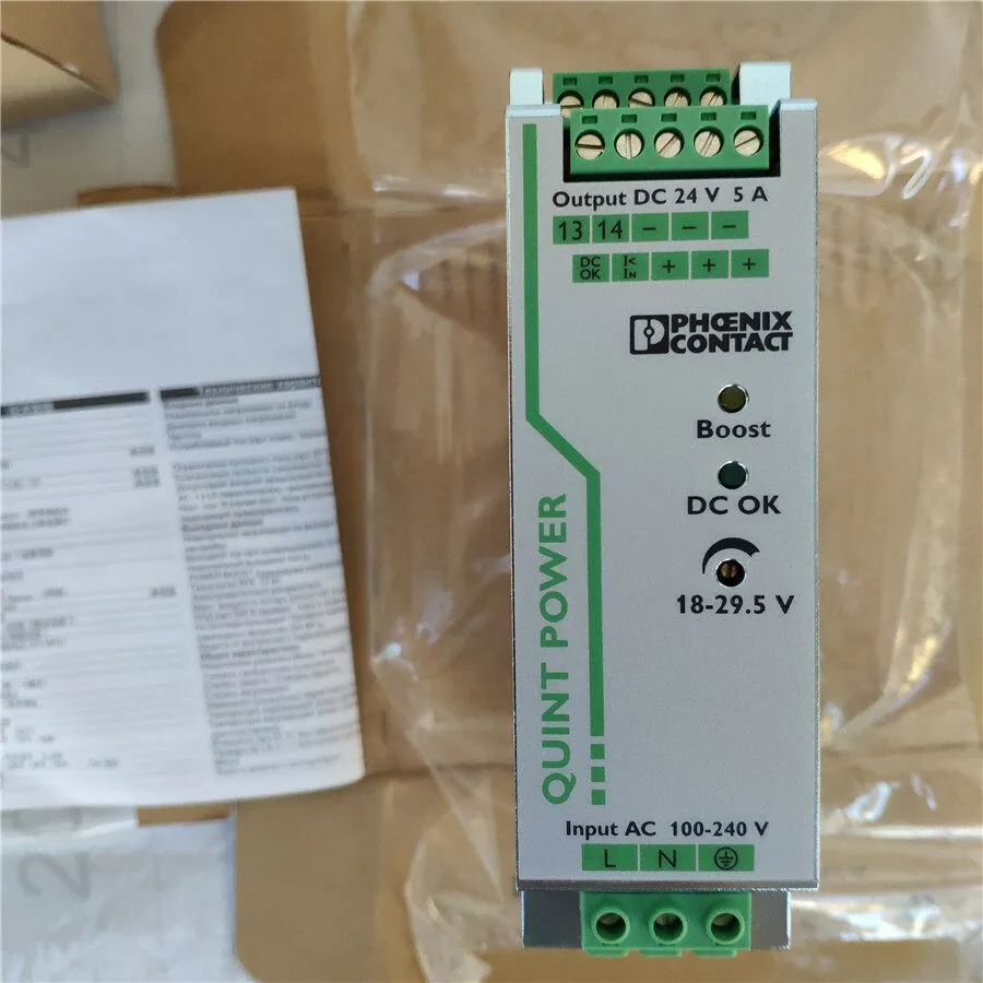 Блок питания Phoenix Contact 2866750 QUINT PS 24V DC 5A DIN Rail Power Supply