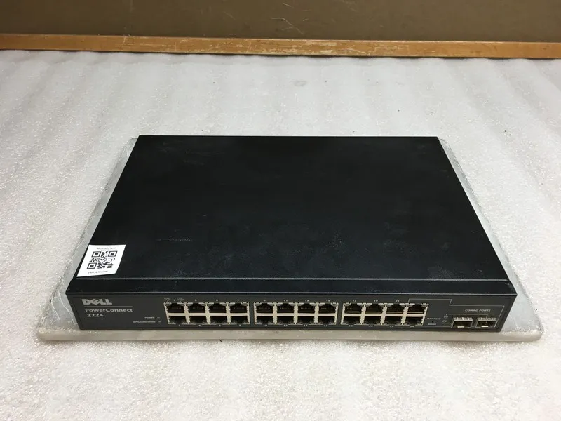 Коммутатор Dell PowerConnect 2724 24-Port Gigabit Web-Managed Network Switch 1U
