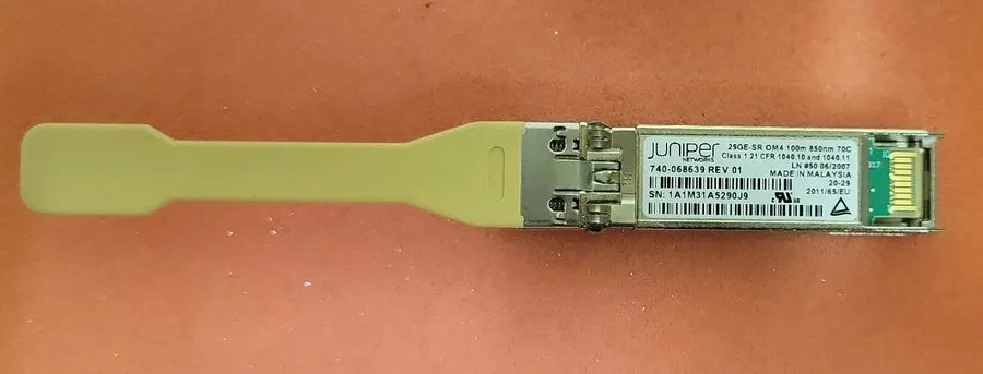 Трансивер Juniper JNP-SFP-25G-SR SFP28 25GbE 740-068639 MMF — фото лота 1