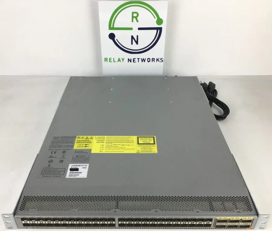 Коммутатор Cisco Nexus N9K-C9372PX-E Switch 48-Port 10Gb SFP+ 6-Port 40Gb QSFP+