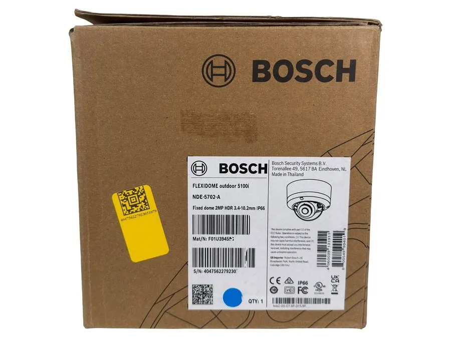 Камера Bosch FlexiDome Outdoor 5100i NDE-5702-A 2MP Fixed Dome Camera