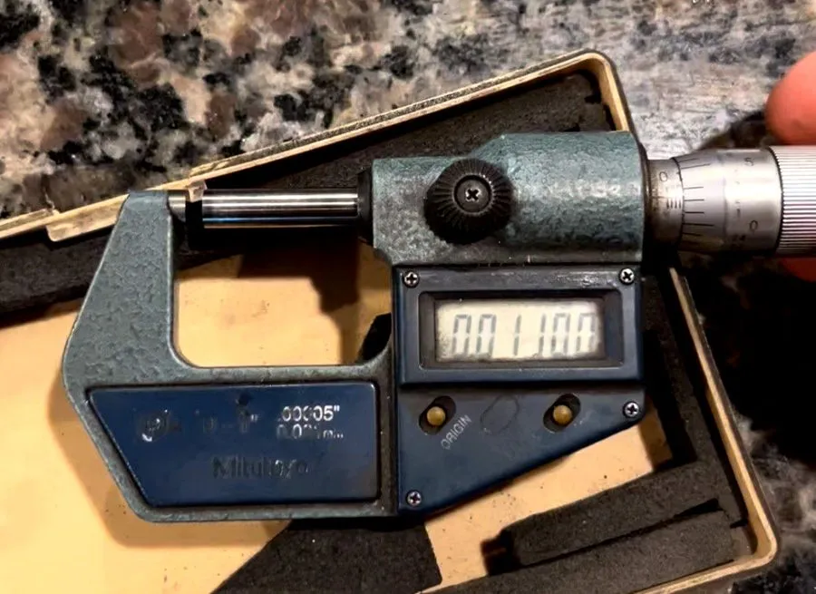 Микрометр Mitutoyo 293-369 Digimatic Outside Micrometer IP54, 0-1"/0-25mm Range,