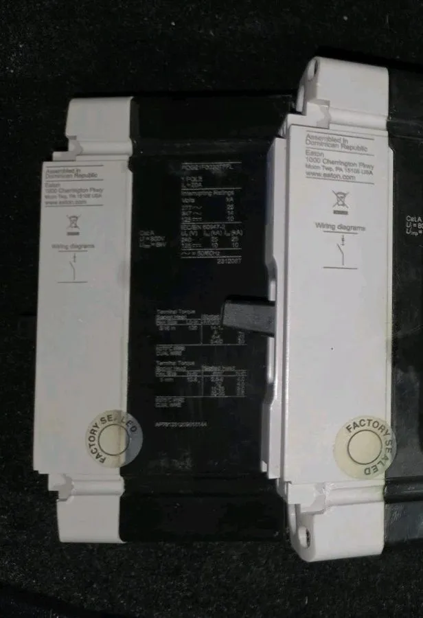 Автоматический выключатель Eaton PDG21F0020TFFL Power Defense Circuit Breaker 20