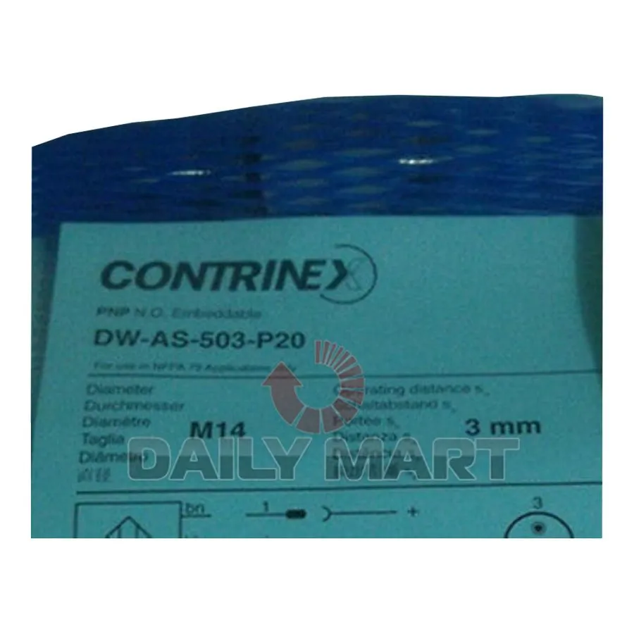 Индуктивный датчик CONTRINEX DW-AS-503-P20 Pressure Inductive Sensor