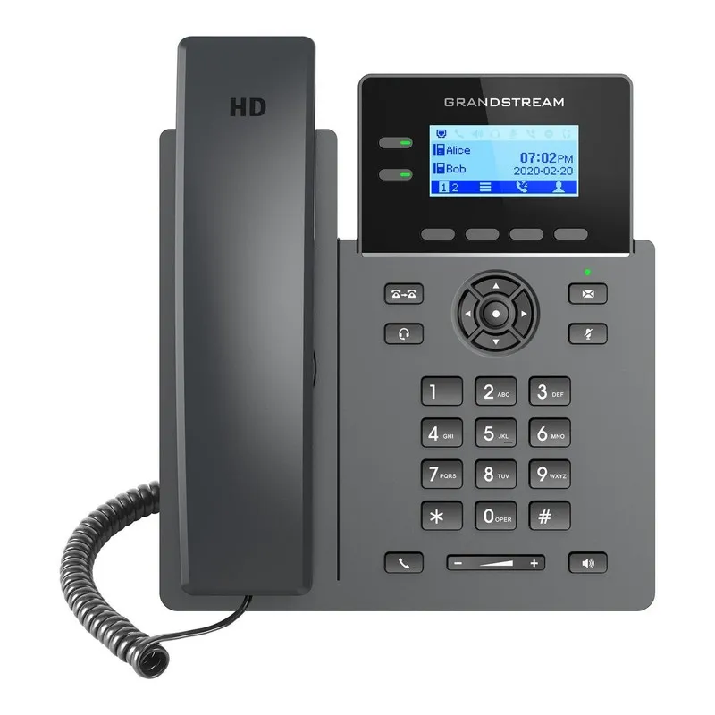 Grandstream GRP2602P IP Phone Black 2 Lines LCD