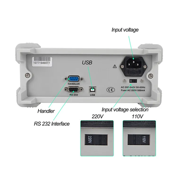 Тестер ET4401/ET4410 Electric Bridge Resistance Capacitance Tester Digital LCR M
