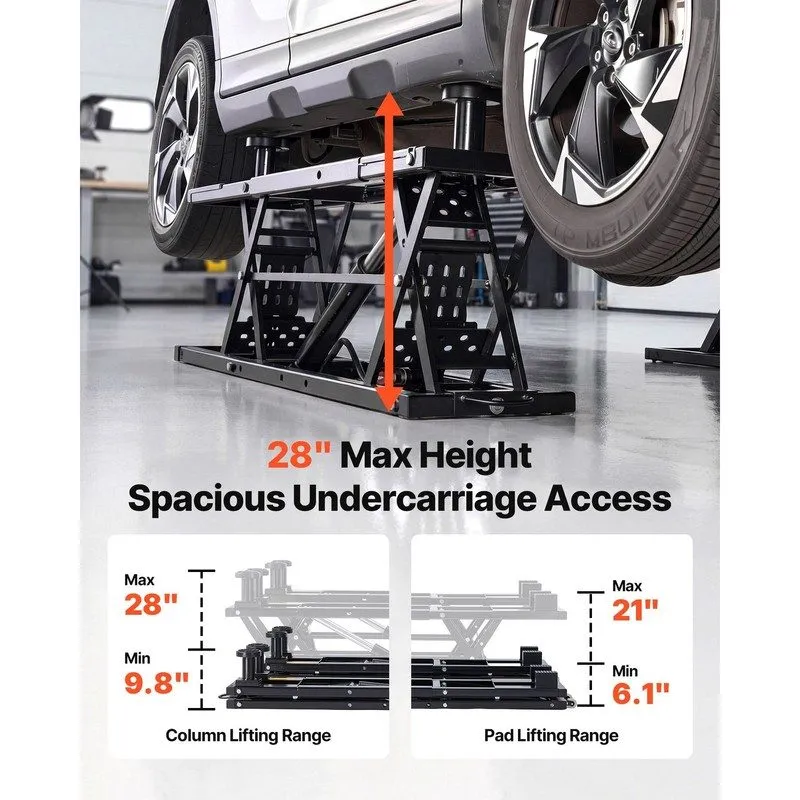 Автоподъёмник 9000lb Double Sided 4 Post Car Lift Standard 78" Increased Height — фото лота 2