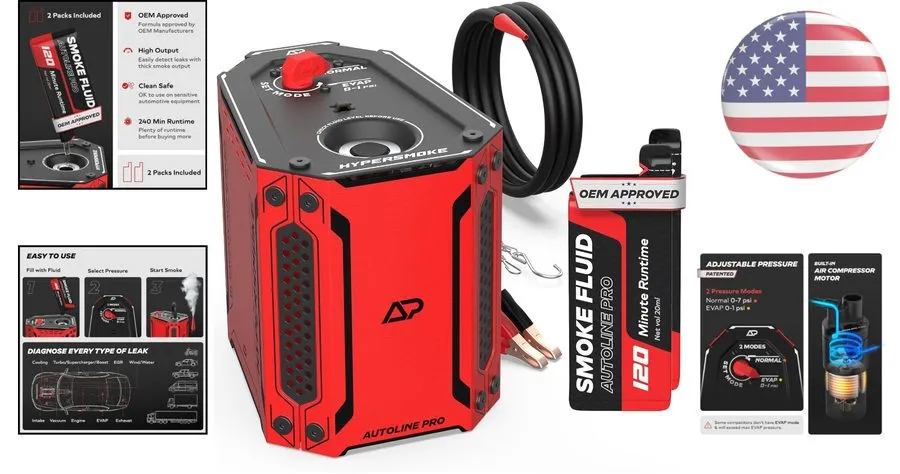 Оборудование видеонаблюдения Quick 30-Second Diagnostic EVAP Smoke Machine 240 M