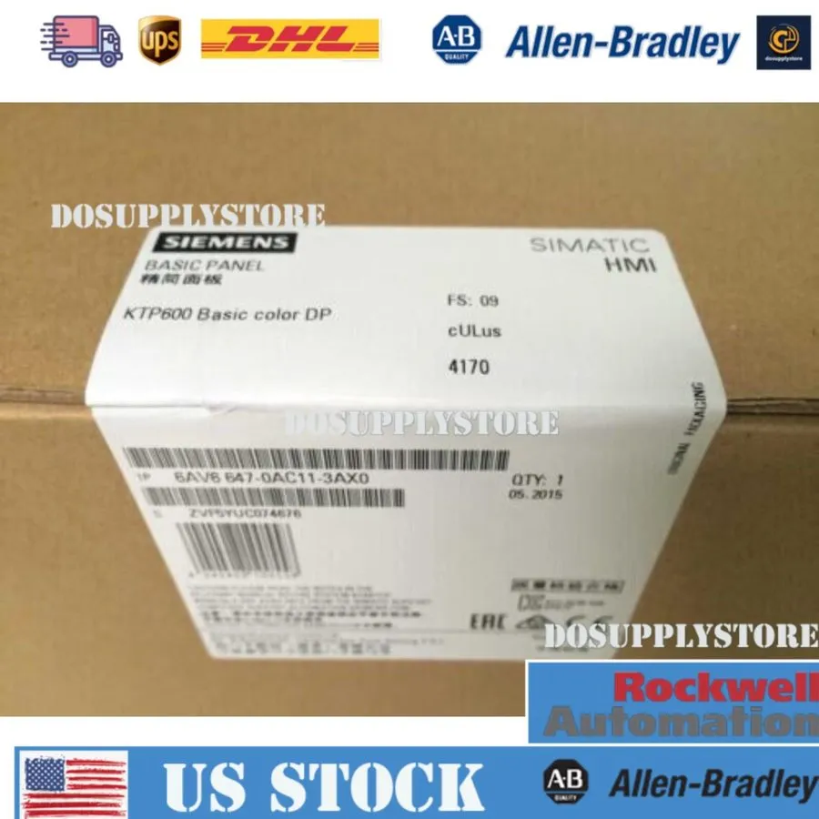Панель оператора Siemens 6AV6647-0AC11-3AX0 SIMATIC HMI KTP600 6" Panel 6AV6 647