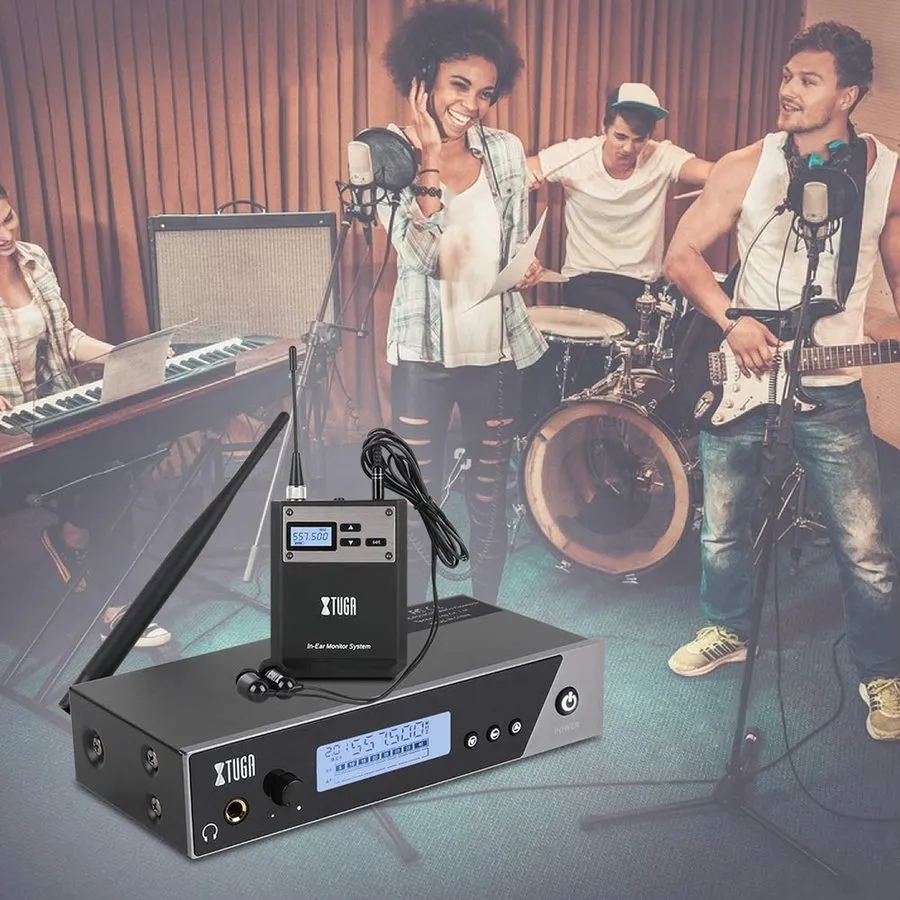 Монитор пациента XTUGA IEM1100 Wireless in Ear Monitor System, Single Channel UH