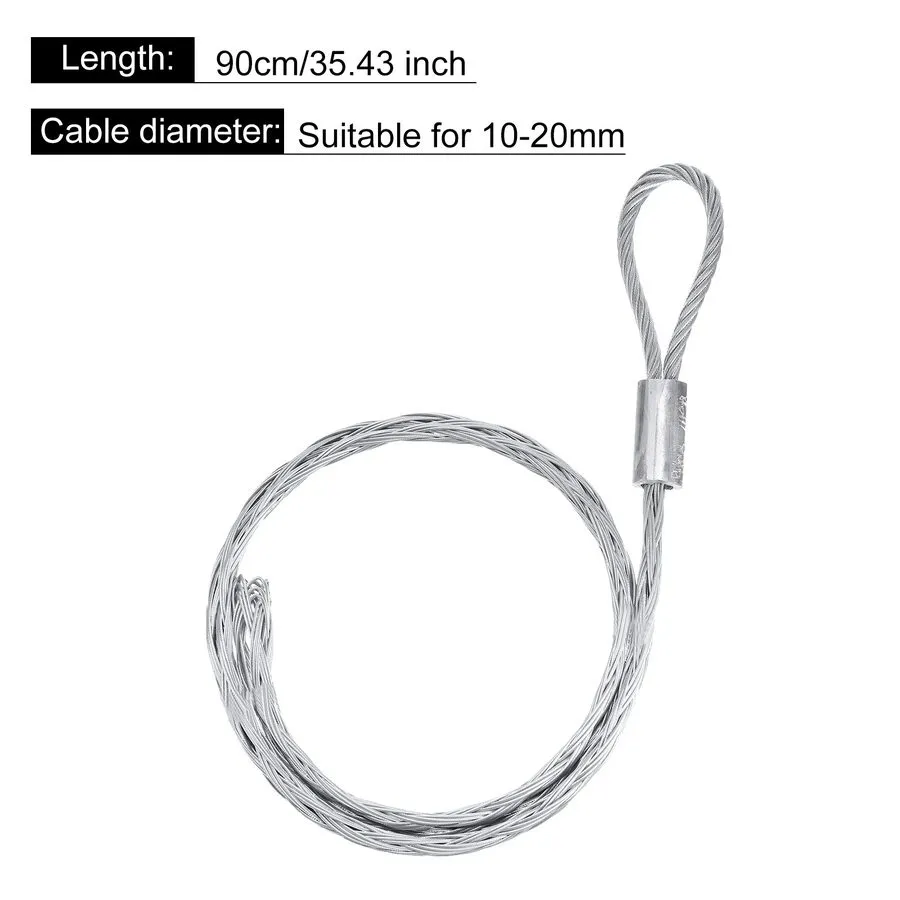 Инструмент ВОЛС Cable Pulling Grip 2.95FT Anti-slip Galvanizing Steel — фото лота 1