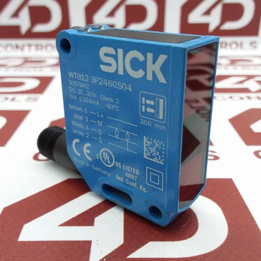 Фотоэлектрический датчик Sick 1057942 Wtb12-3P2460S04 Photoelectric Sensor