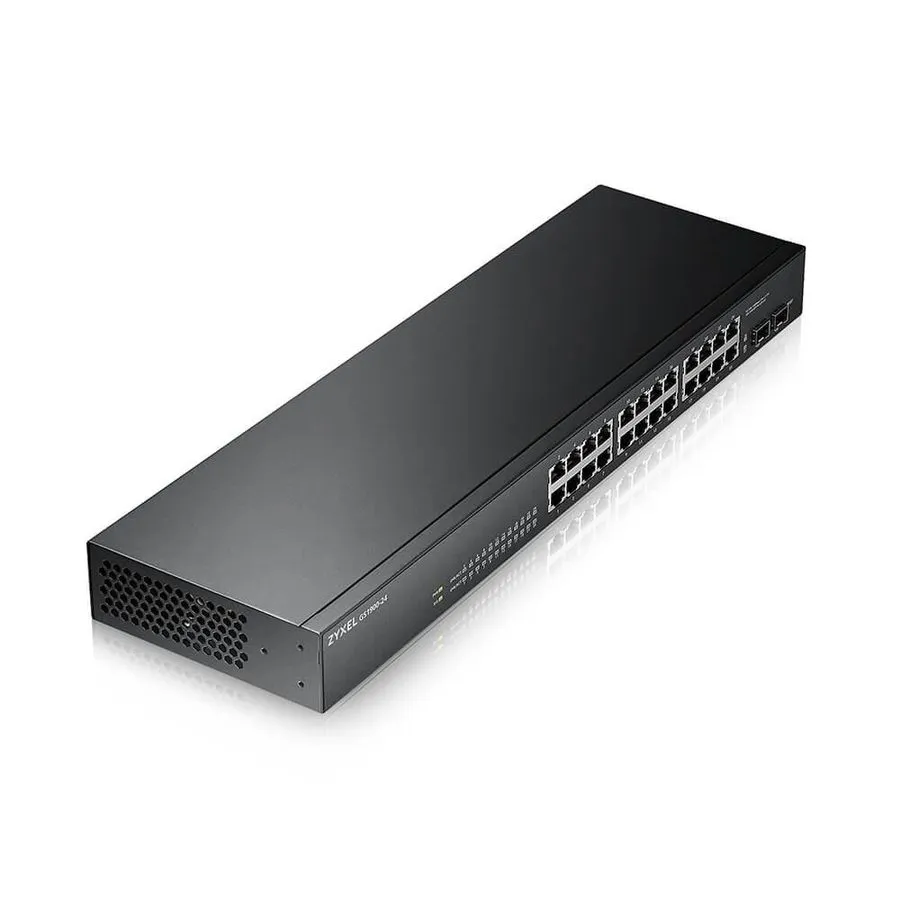 Коммутатор ZYXEL (GS1900-24) 24-PORT POE SMART MANAGED ETHERNET SWITCH