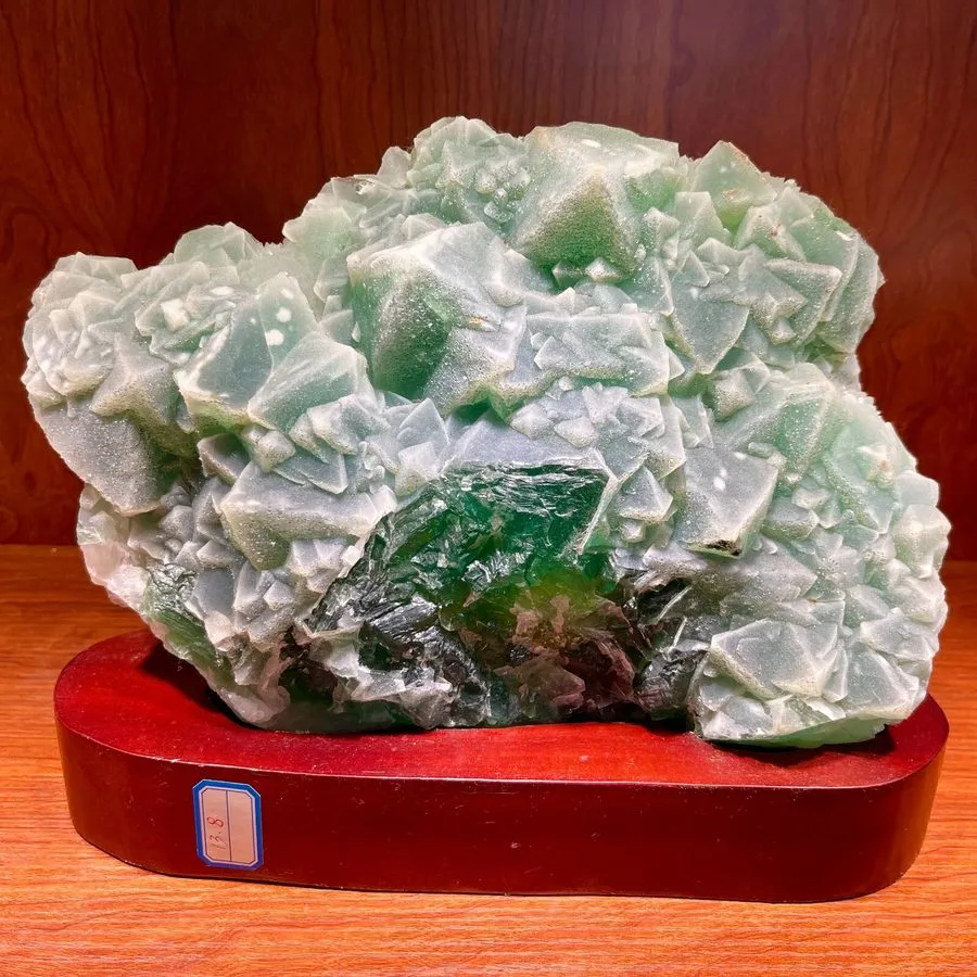 Лабораторный прибор 30.36LB TOP Natural green fluorite Quartz Crystal Mineral Sp