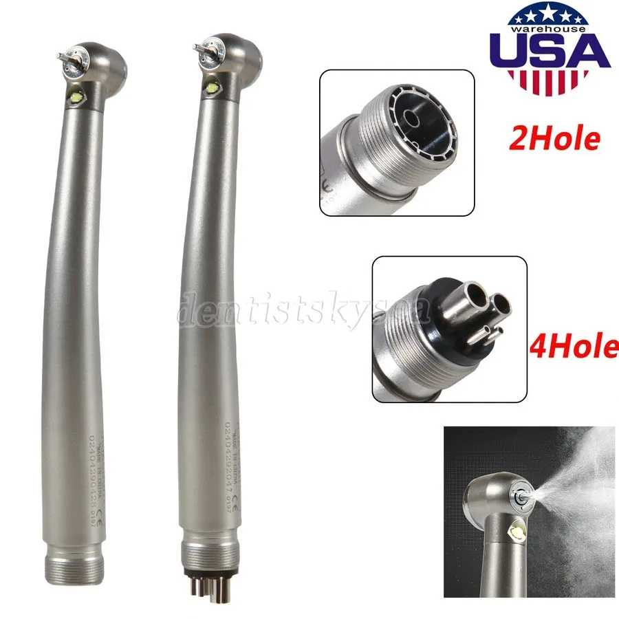 Стоматологический наконечник Dental Fiber Optic LED E-generator high Speed Handp — фото лота 2