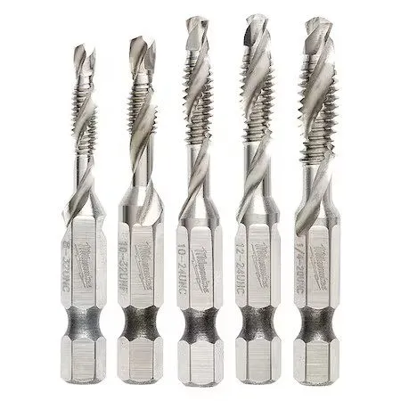 Режущий инструмент Milwaukee Shockwave Impact Drill and Tap Bit Set of 5 48-89-4
