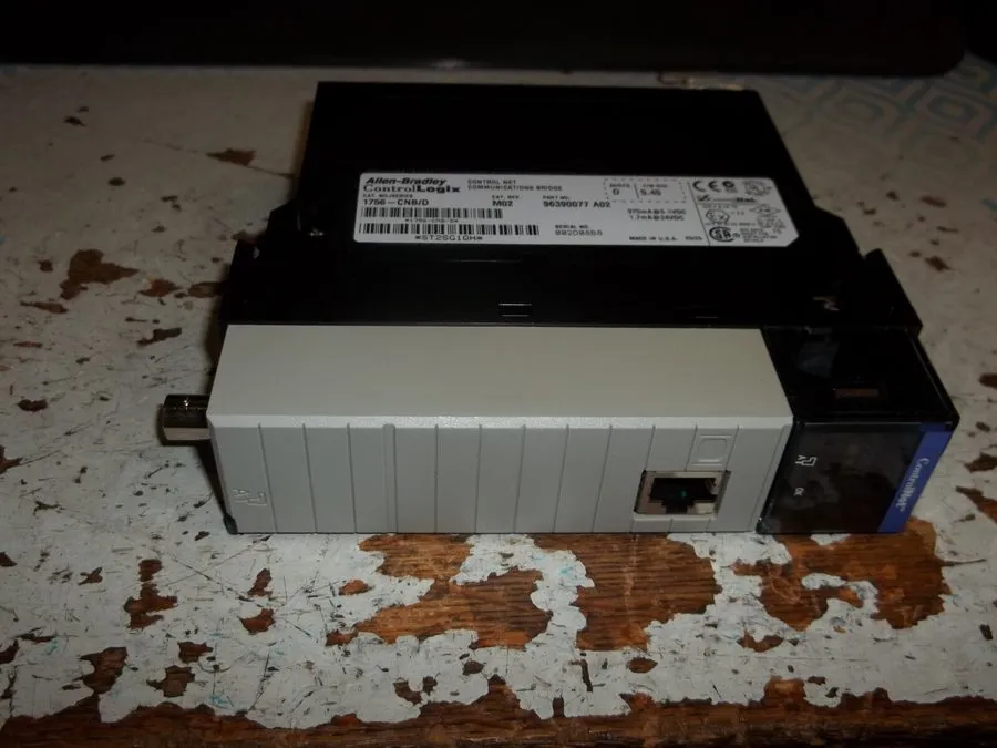 Коммуникационный модуль ALLEN BRADLEY 1756-CNB SER D REV M02 COMMUNICATIONS BRID