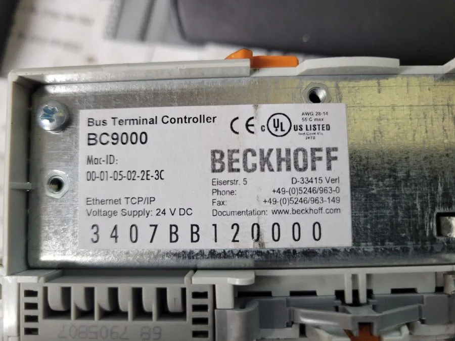 Beckhoff BC9000 System