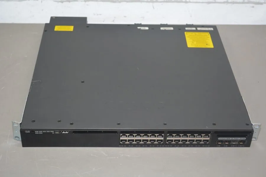 Коммутатор Cisco Catalyst 3650 24-Port PoE 2x 10G SFP+ Network Switch WS-C3650-2