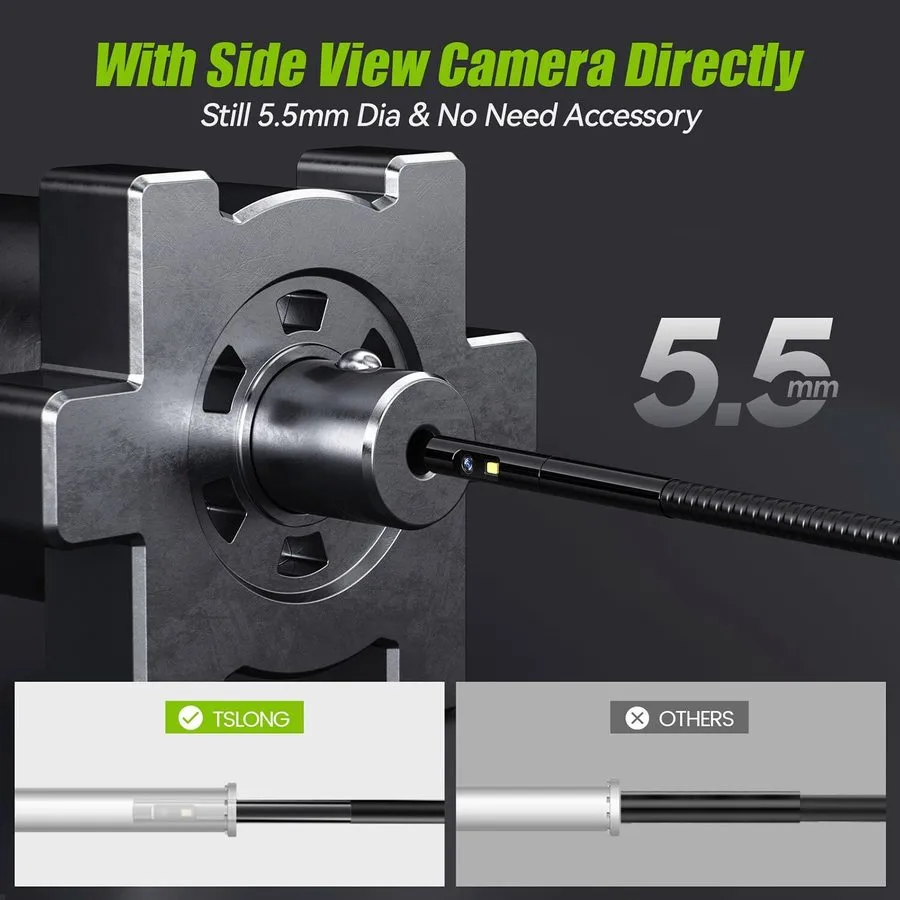 Видеоэндоскоп Dual/Triple Lens NTS500 Industrial Borescope Inspection Camera w/