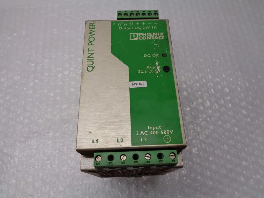 Блок питания PHOENIX CONTACT QUINT-PS-3X400-500AC/24DC/5 POWER SUPPLY 24VDC 5A