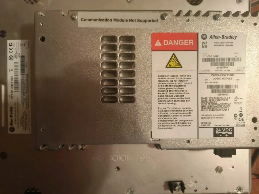 Панель оператора ALLEN BRADLEY 2711PC-T10C4D1 Terminal