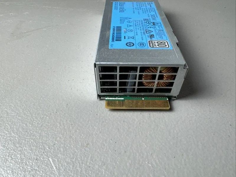 Блок питания HP 500W Hot-Plug Power Supply 80 Plus Platinum ProLiant DL 723595-1 — фото лота 2