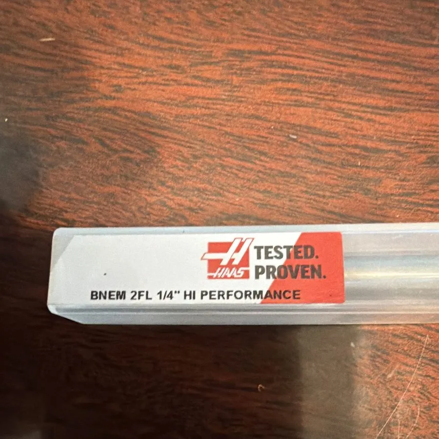 Режущий инструмент Haas BNEM 03-0590 1/4" 2-Flute Carbide Ball End Mill 1/4" LOC — фото лота 1