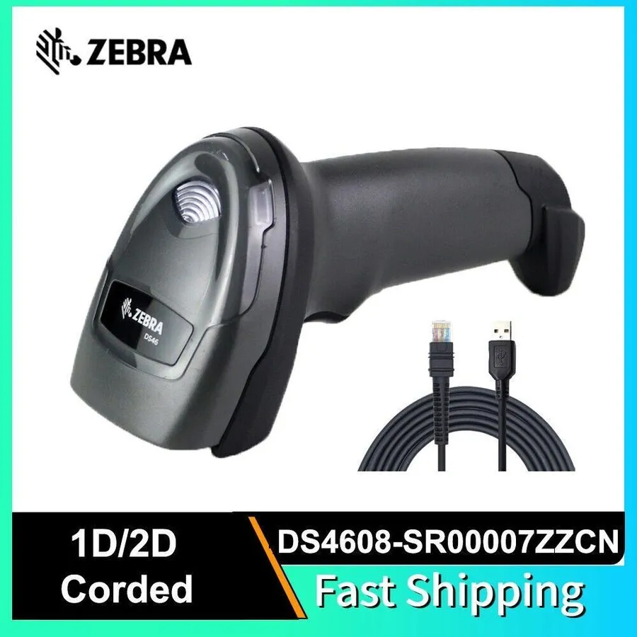 Сканер штрих-кода Zebra DS4608-SR00007ZZCN Imager Area-imaging 1D 2D USB Handhel
