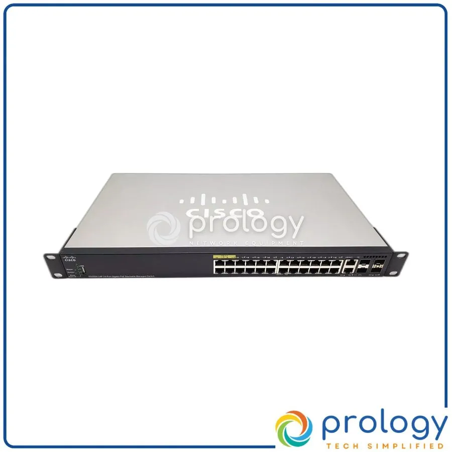 Коммутатор Cisco SG350X-24P-K9 24-Port PoE GigE Layer 3 Stackable Switch