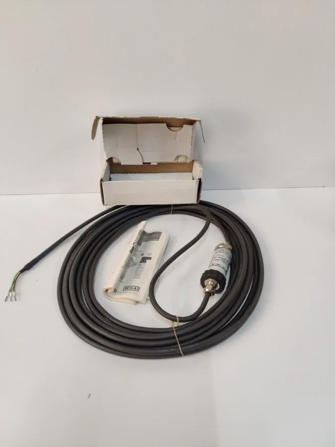Датчик давления Wika IS-20-S 5000psi Pressure Transmitter 52744997 4-20mA 10-30V