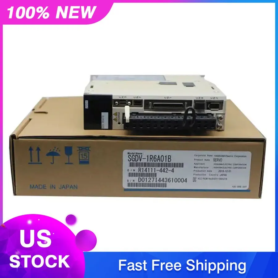 Сервопривод YASKAWA SGDV-1R6A01B SERVOPACK OVERNIGHT SHIPPING