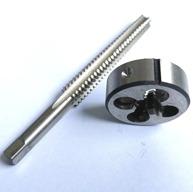 Режущий инструмент 1 Set HSS TR Taps & Die Trapezoidal Metric Right Hand Thread 