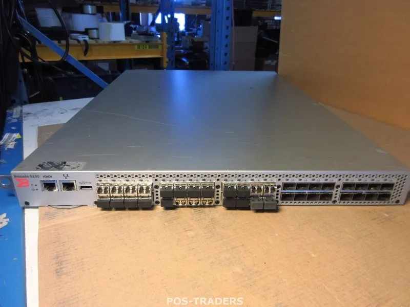 Коммутатор Brocade 5100 NA-5120-0008 40-Port 8Gb Fibre Channel SAN Switch 24x Ac — фото лота 1